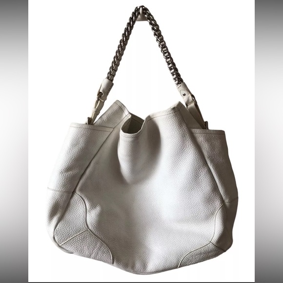 Prada Vitello Daino leather hobo with chain strap Authentic, EUC - Picture 4 of 16